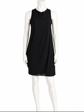 Marie Saint Pierre Sleeveless Black  Shift Dress  Sz 1 ( US 4)